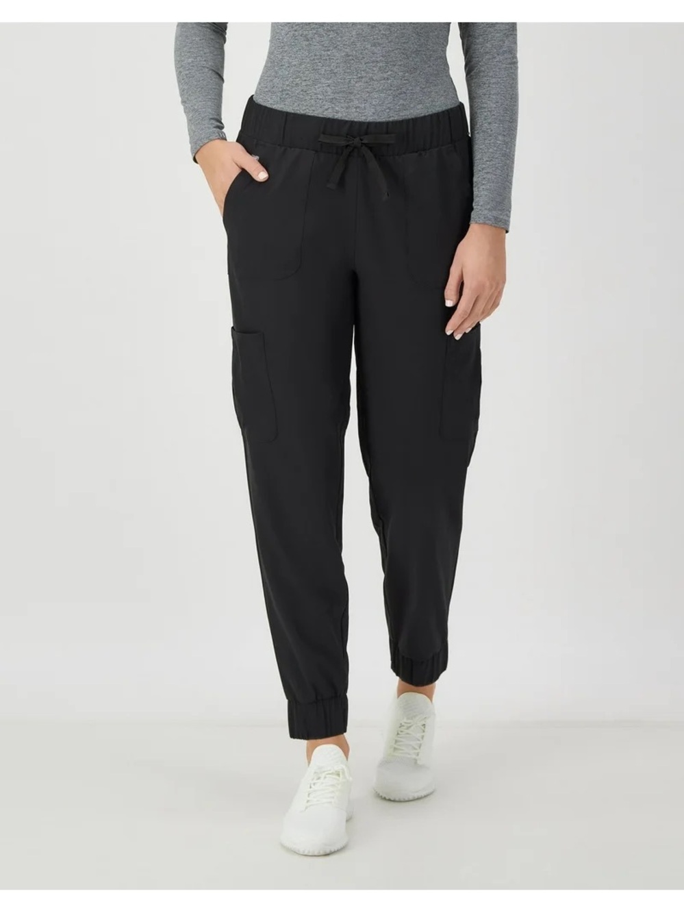 Hanes Comfort Fit Scrub Joggers Size M New in Black